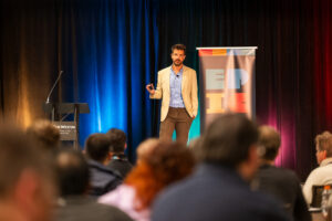 Martijn Ivens presenting at Perseus Epic 2026